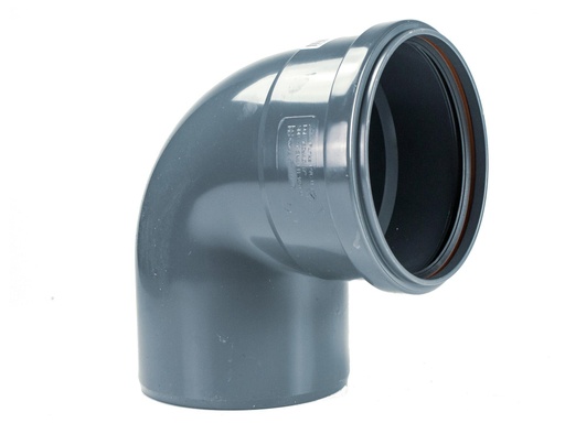 [6000.3117] RIOOLBOCHT Ø110MM-90° M/F GRIJS