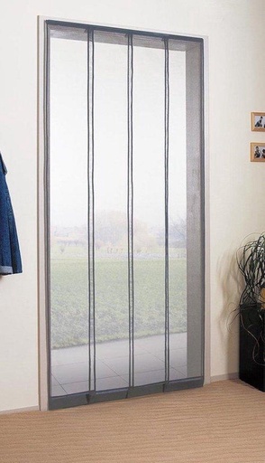 [CSC000012/001] Horgordijn Mustique Deluxe Grijs 100X220cm