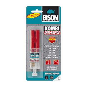 [6305950] Bison Kombi 2-Componentenlijm Snel 24 ml