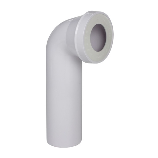 [3104.4111] Aansluitbocht  WC Lang Ø110mm