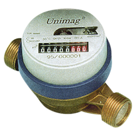 [323521] Koudwatermeter 3/4" Koud-Droog