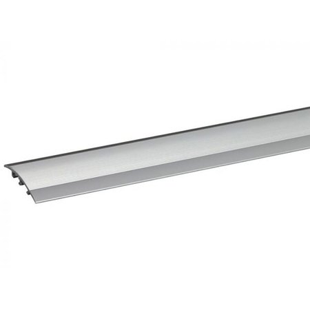 [61216] Overgangsprofiel OnGelijkvloers Zilver 47x10mm 190cm