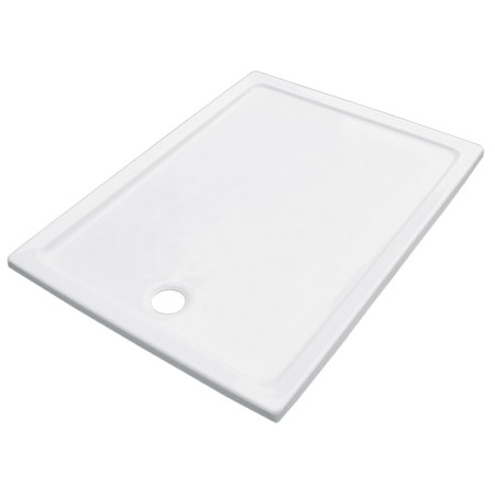 [120658] Eden Douchebak 120x90x3,5 cm Witte Acryl 16 mm Verstevigde Bodemlaag