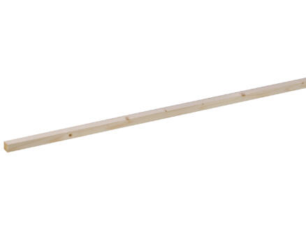 [11126-210] Vurenhout Geschaafd 18x44 mm 210cm