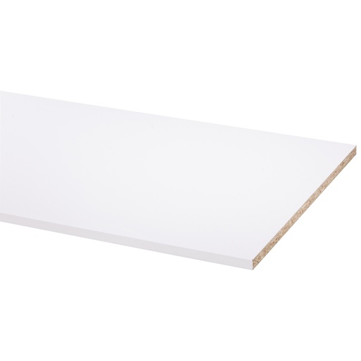 [29544] Meubelpaneel Rechtkant 18mm Wit 305X50cm