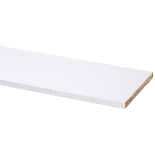 [29543] Meubelpaneel Rechtkant 18mm Wit 305X40cm