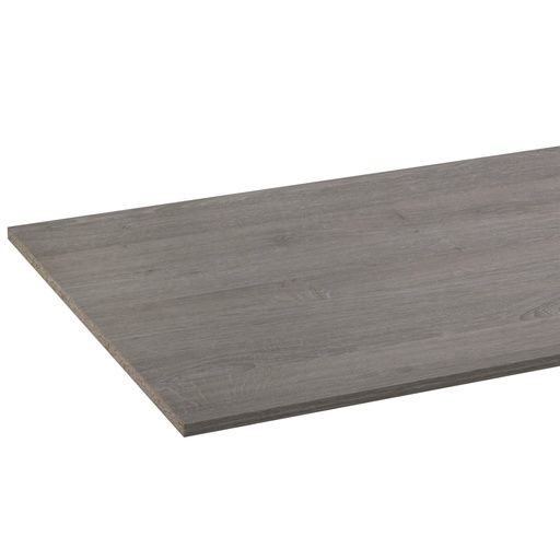 [28910] Meubelpaneel Rechtkant 18mm Reliëf Vergrijsd Eiken 250X60cm