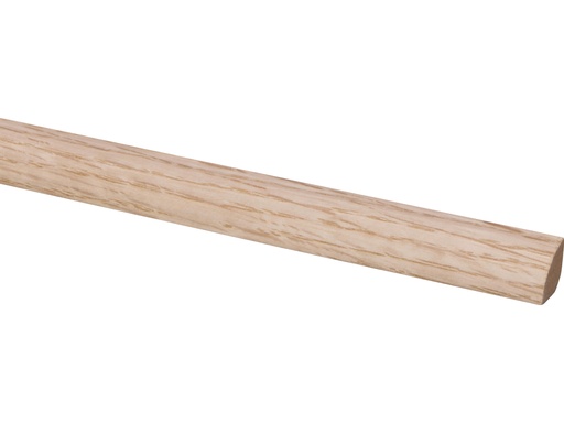 [08342] Kwartronde Lat 13x13mm 240cm Eiken Fineer