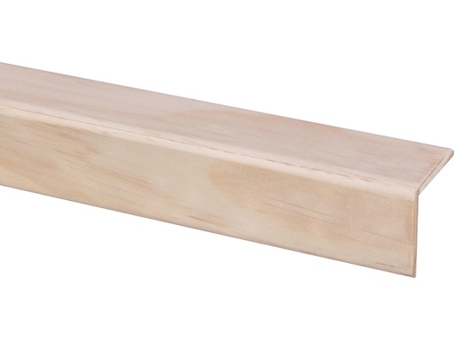 [04186-270] Hoeklat Grenen 44x44mm 270cm