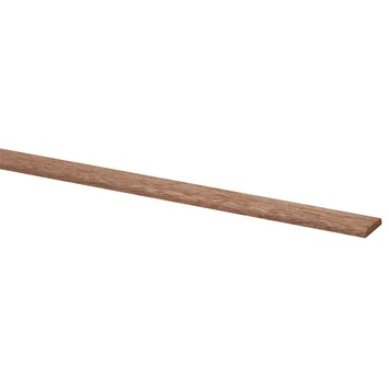 [10142-270] Afdeklijst Hardhout 4x22mm 270cm