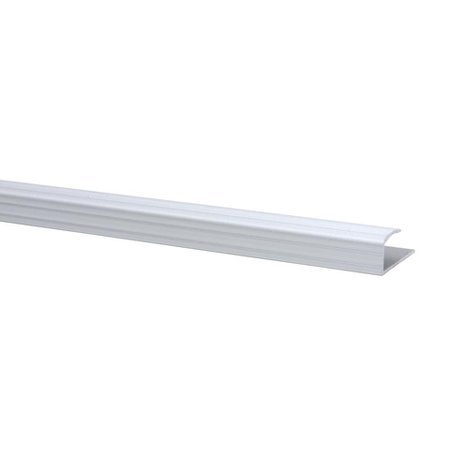 [61326] Eindprofiel Zilver 30x9mm 190cm