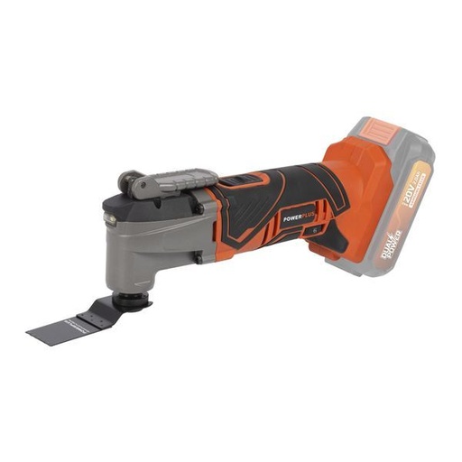 [POWDP4060] Powerplus POWDP4060 DUAL POWER Oscillerende multitool 20V (Geen batt.)