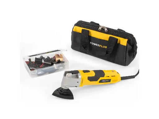 [POWX1348] Powerplus POWX1348 Oscillerende multitool 450w - 34 acc