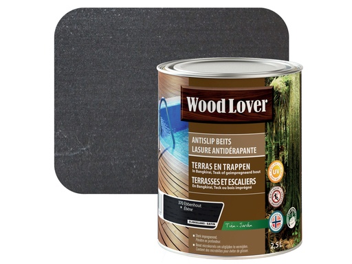[T638] WOODLOVER ANTISLIP BEITS 370 EBBENHOUT 2,5 LITER