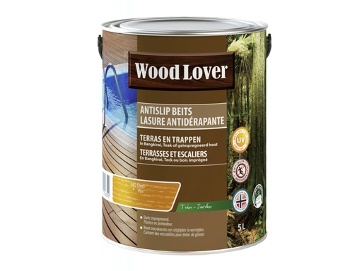 WOODLOVER ANTISLIP BEITS 340 DEN 5 LITER
