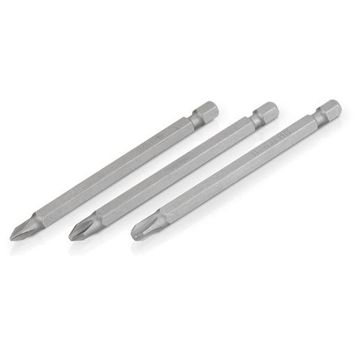 [KRT061275] KREATOR Schroefbits PH1/2/3 89mm 3st