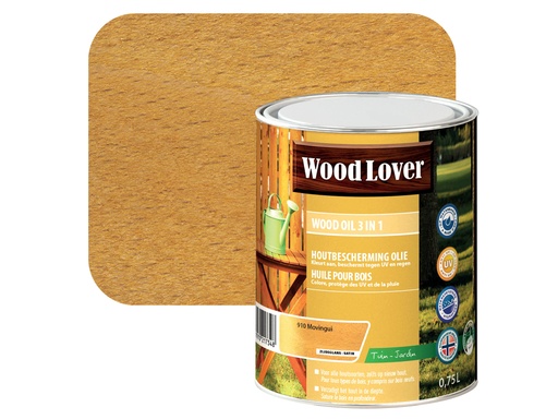 WOODLOVER WOOD OIL 910 MOVINGUI 0,75 LITER