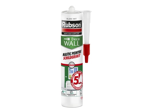 [2668433] Rubson Schilderskit 5 min Acrylaat Wit 280ml