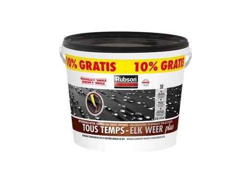 [2716524] Rubson Elk Weer Zwart Daken en Goten 5l+10%