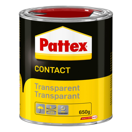 [1419288] PATTEX CONTACTLIJM TRANSPARANT 650GR***