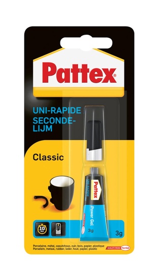 [2898249] Pattex Classic Secondelijm 3gr