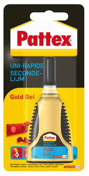 [2898210] Pattex Gold Gel Secondelijm 3gr