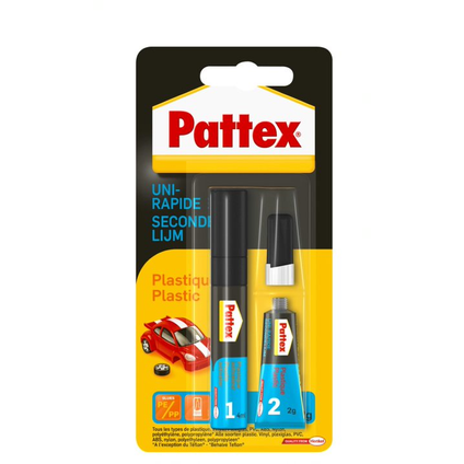 [2898205] Pattex Plastics Secondelijm 2gr
