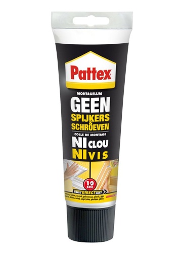 [2713263] Pattex Geen Spijkers&Schroeven Montagelijm 250gr