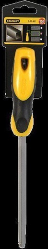 [0-22-461] STANLEY VIJL DRIEHOEKIG HALFZOET 150MM