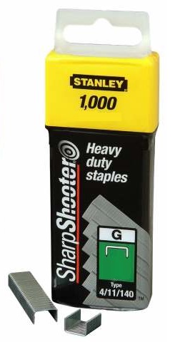 [1-TRA709T] STANLEY NIETEN TYPE G  14MM - 1000 STUKS