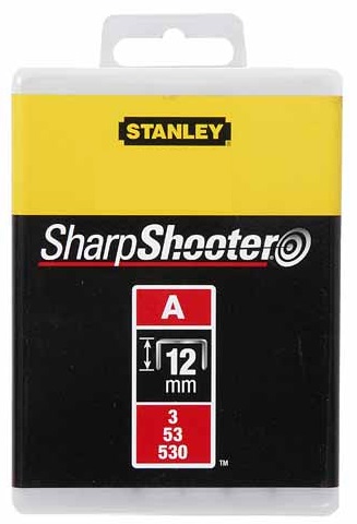 [1-TRA208T] STANLEY NIETEN TYPE A  12MM - 1000 STUKS