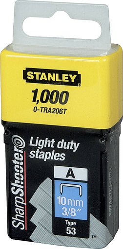 [1-TRA206T] STANLEY NIETEN TYPE A  10MM - 1000 STUKS