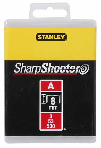 [1-TRA205T] STANLEY NIETEN TYPE A   8MM - 1000 STUKS