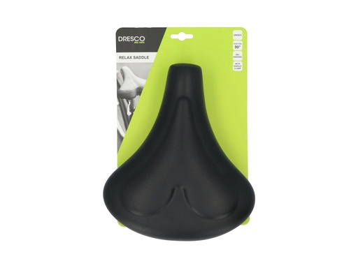 [5250310] Dresco Fietszadel City Holland Gel Zwart