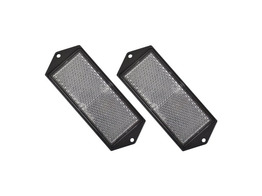 [0413996] Carpoint Reflector Wit 104x40mm 2 Stuks