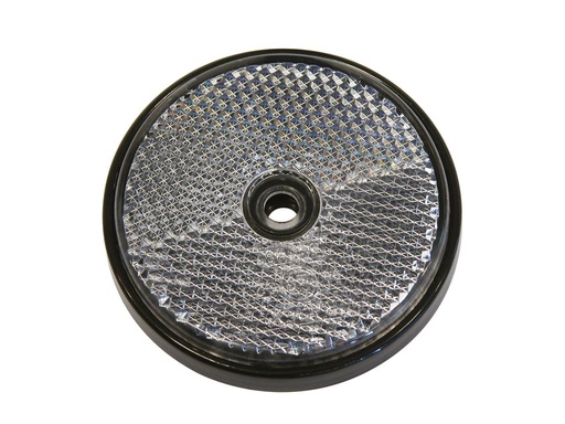 [0413962] Carpoint Reflectoren Rond Ø 70mm Wit 2 Stuks
