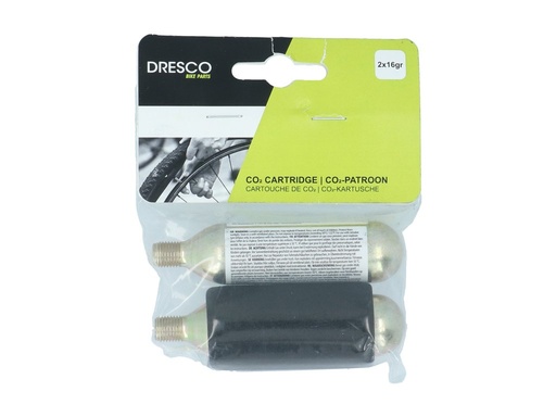 [5250527] Dresco CO2 Patronen 16g 2 stuks