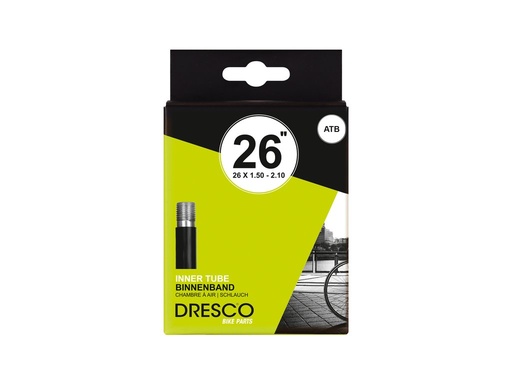 [5250430] Dresco Binnenband 26 x1.75-2.25 (47/57-559) Schrader 40mm