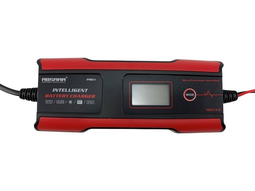 [0635670] Absaar Acculader PRO 1.0 6/12V 1A