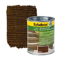 Xyladecor Bielzen & Palen Donkerbruin 1 L