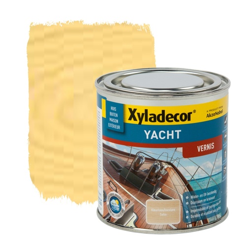 Xyladecor Yachtvernis Satin Kleurloos 750 ml