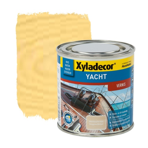 Xyladecor Yachtvernis Hoogglans Kleurloos 250 ml