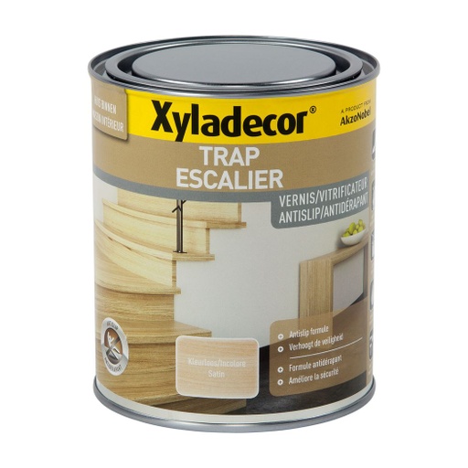 [5208243] Xyladecor Trap Vernis Antislip Kleurloos 0,75L