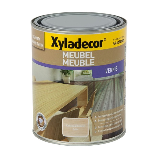 [5208216] Xyladecor Meubelvernis Satin Kleurloos 1L
