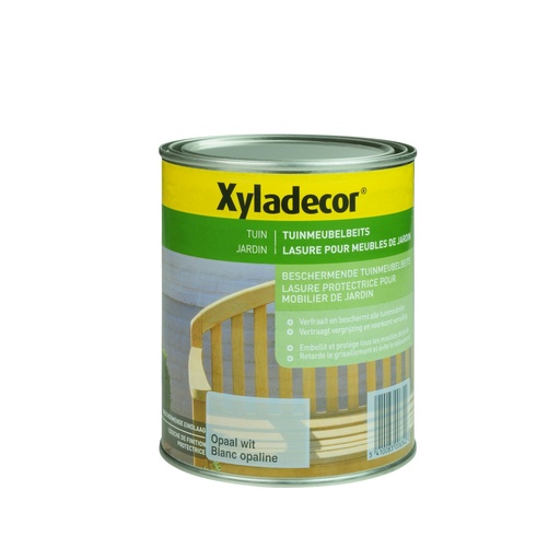 Xyladecor Tuinmeubelbeits Opaal Wit 1L