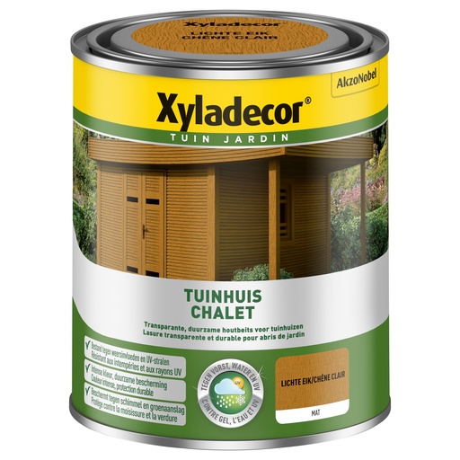 [Xy5853859] Xyladecor Tuinhuis WB Lichte Eik 750ML 