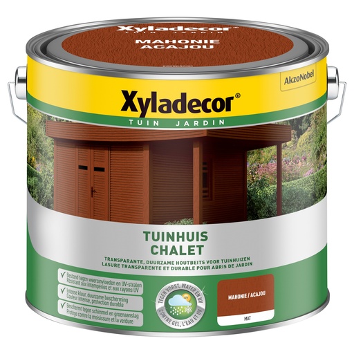 [XY5853873] Xyladecor Tuinhuis WB Mahonie 2.5L