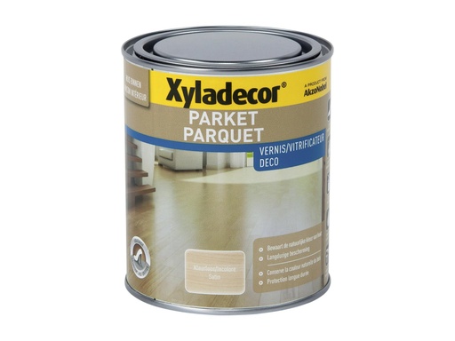 [5116796] Xyladecor Parket Vernis Deco Satin Kleurloos 0,75L