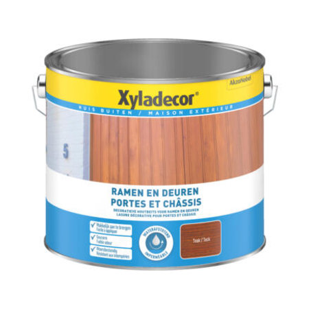 [XY5762893] Xyladecor Ramen&Deuren WB Teak 2,5l