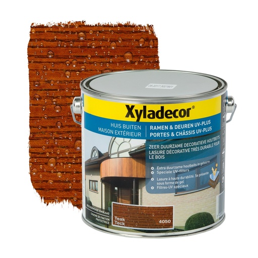 Xyladecor Ramen&Deuren UV-Plus Teak 2,5L